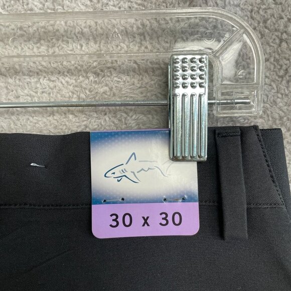 NEW Greg Norman Men's 30x30 Performance Black Pants Flex Waistband Comfort - Picture 6 of 9
